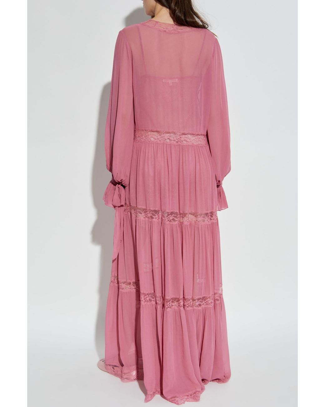 LoveShackFancy Dress 'Lyvienne' in Pink | Lyst