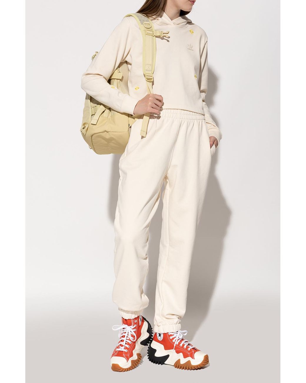 Converse 'run Star Motion Hi' High-top Sneakers in Orange | Lyst