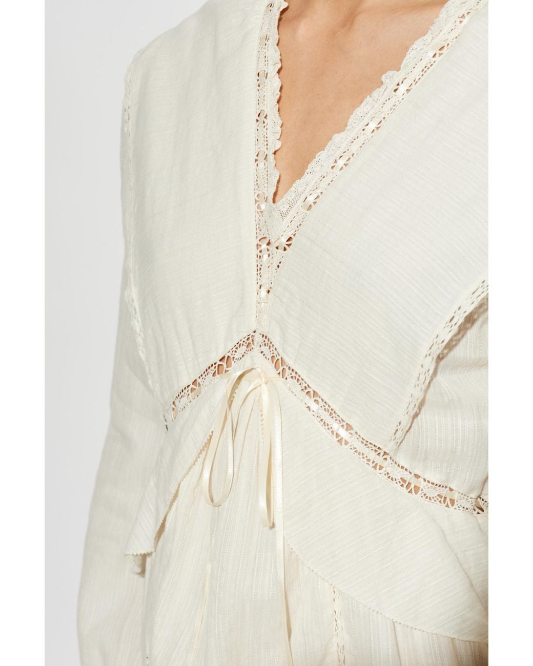 Isabel Marant White Dress 'Damya'