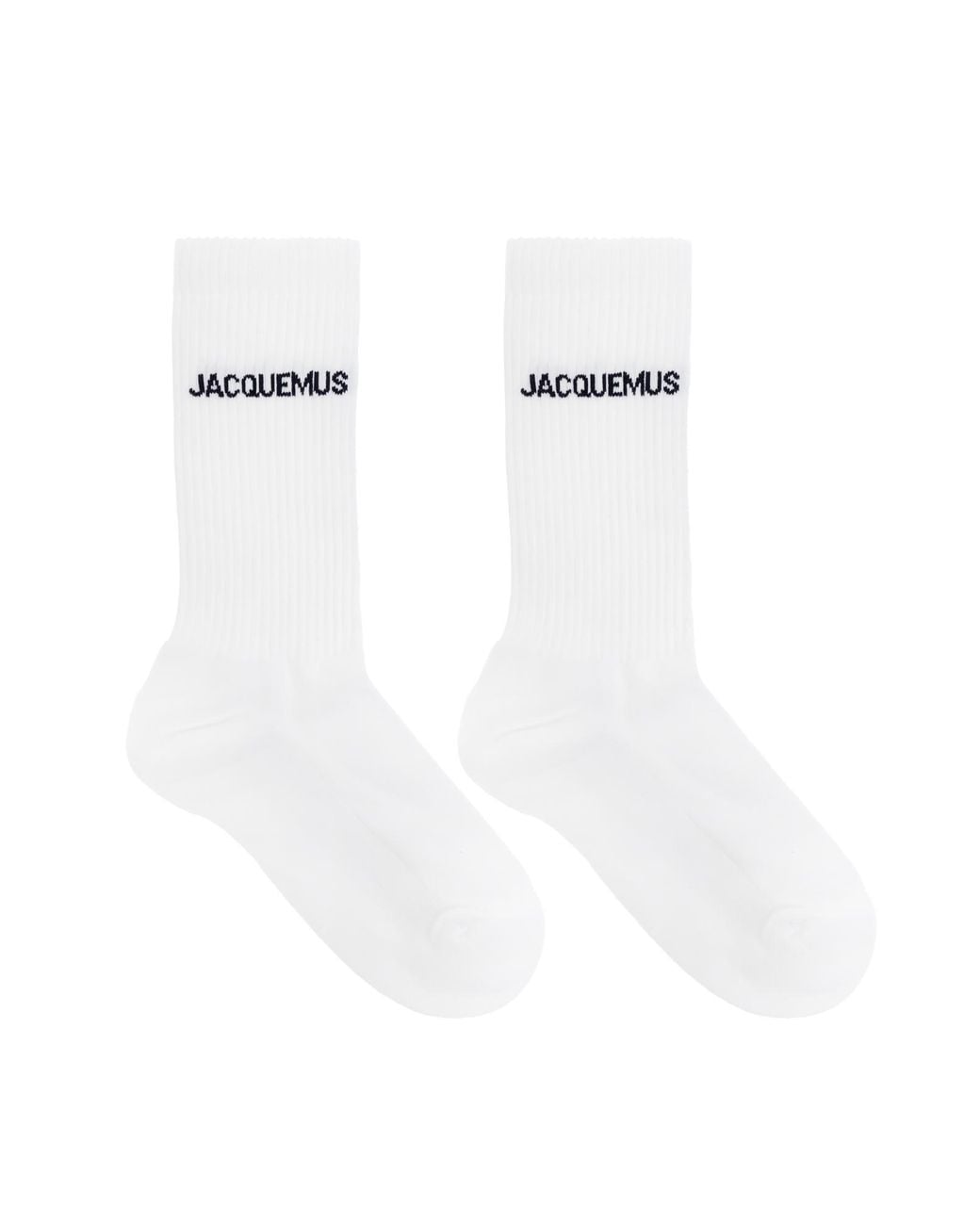 Jacquemus White Socks With Logo