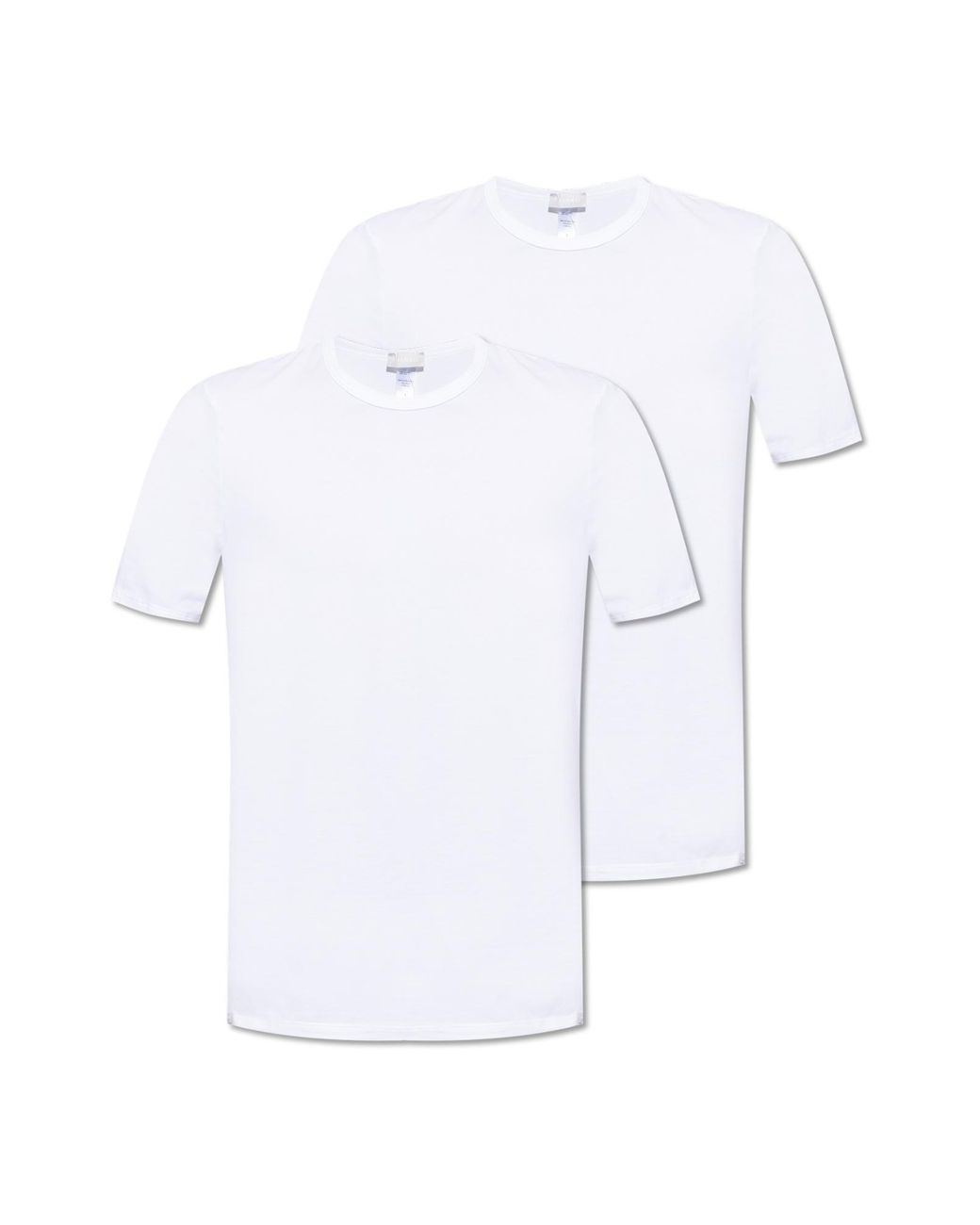 Hanro White Twin Pack Of T-Shirts for men