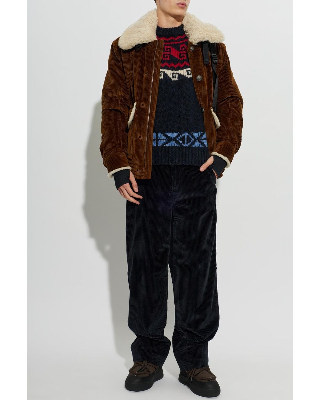 Moncler Brown Apres-Ski for men