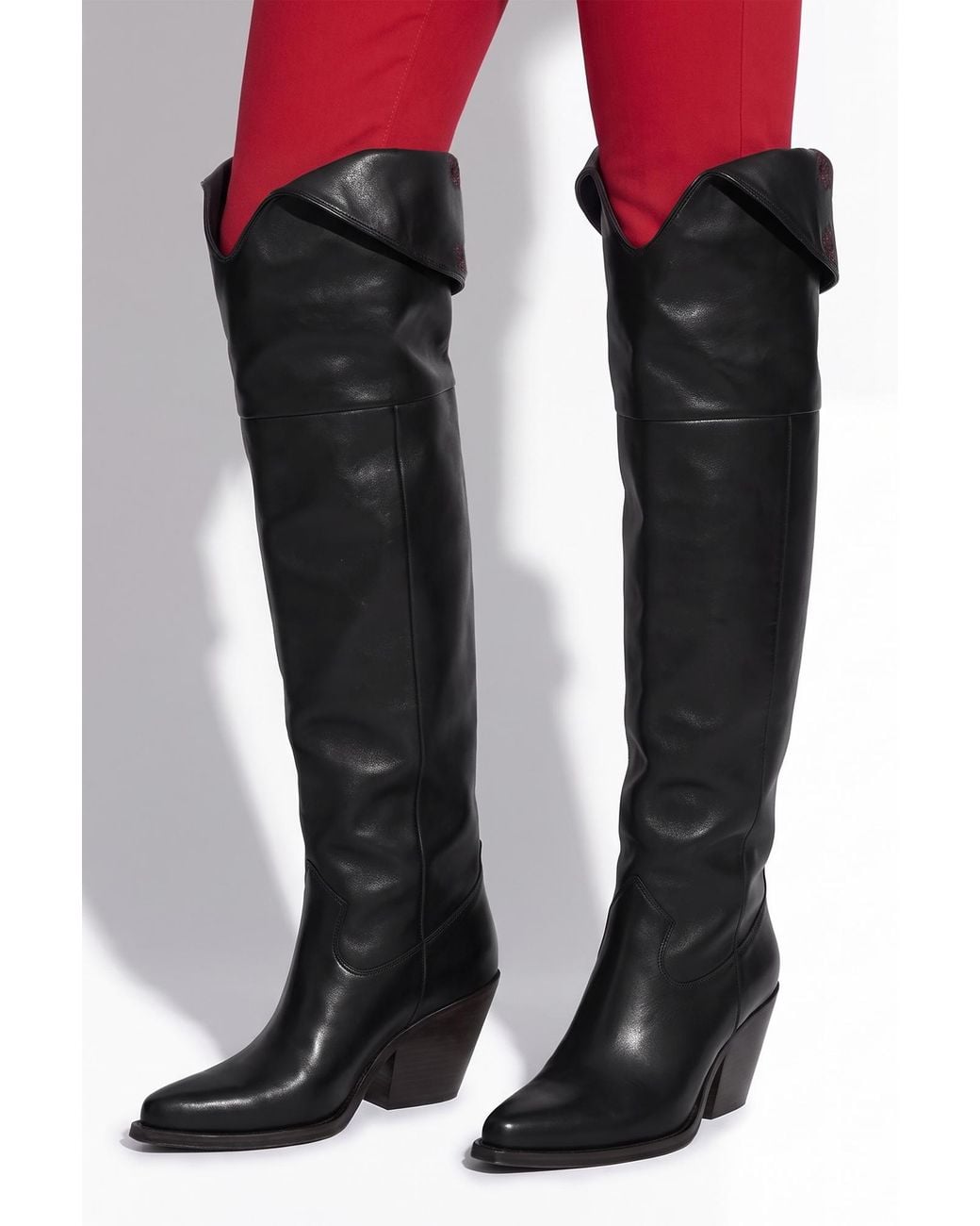 Chloé Black 'Azelan' Heeled Boots