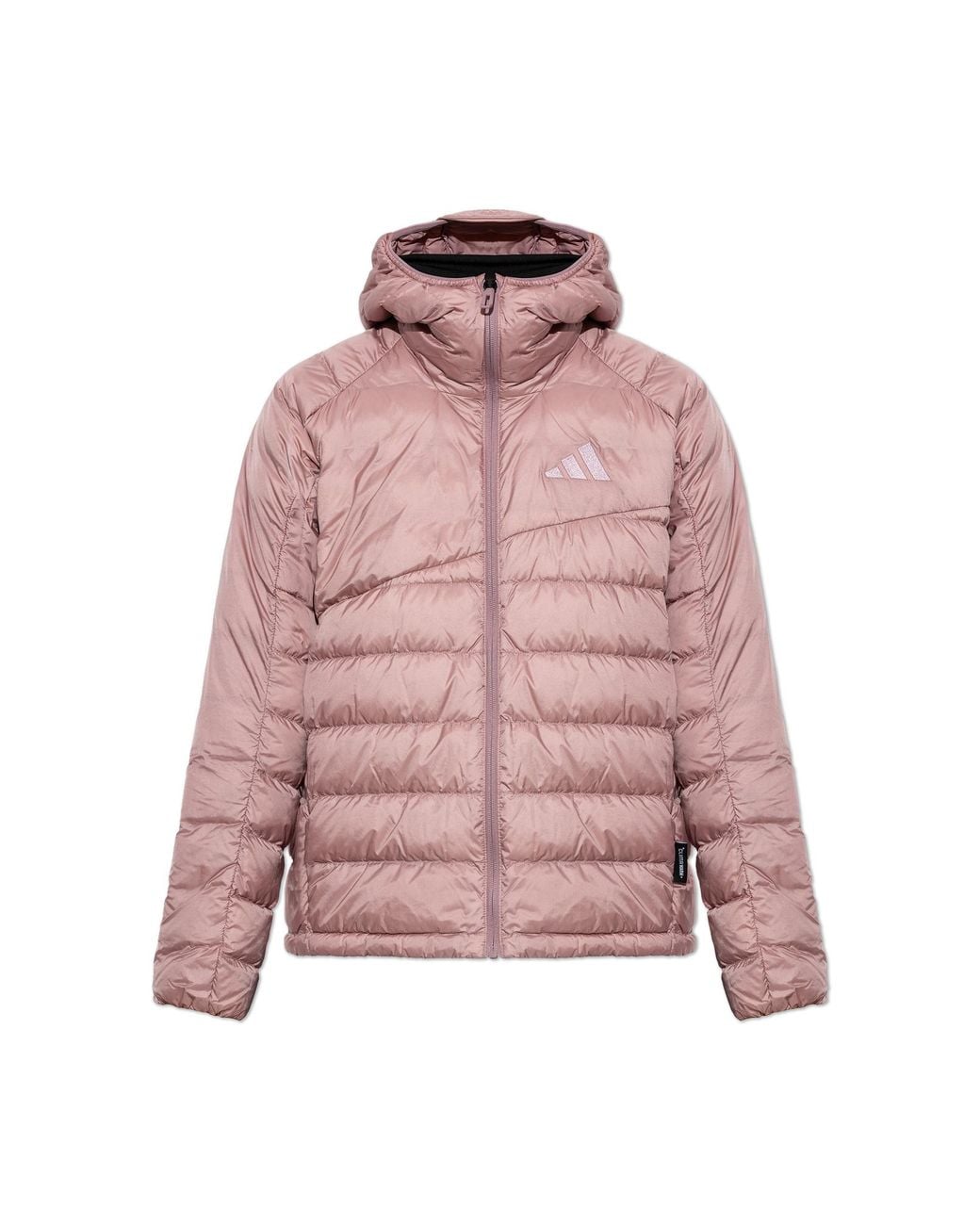 Adidas Originals Pink Jacket With Embroidered Logo