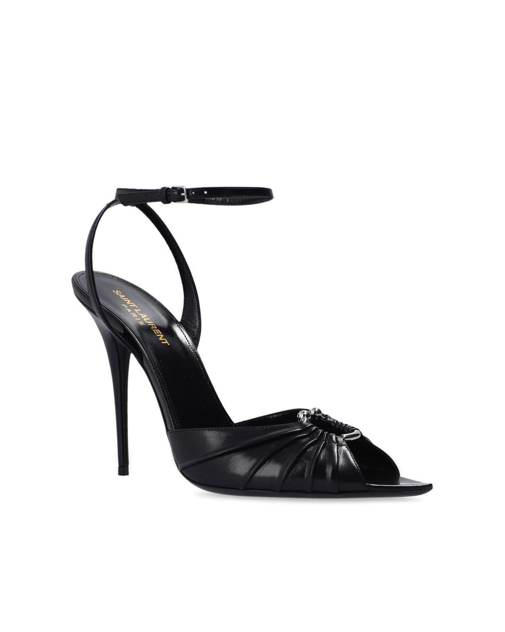 シューズ・サンダルその他 SAINT LAURENT Woman Heeled sandals Black 8060481TV00 1000 SAINT LAURENT: Shoes woman - Black | Saint Laurent heeled