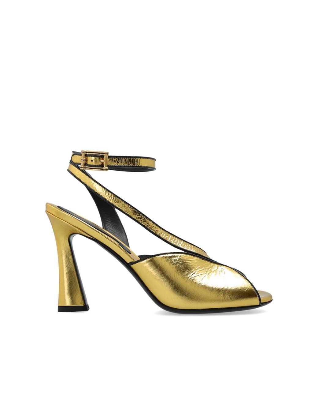 Etro Metallic Heeled Sandals
