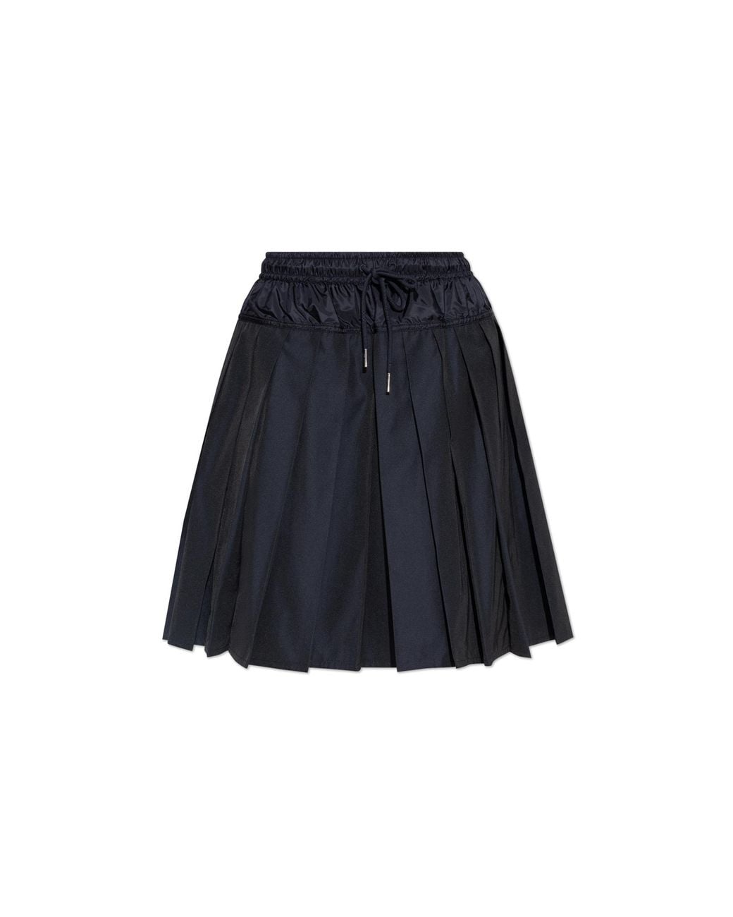 Moncler Blue Pleated Skirt