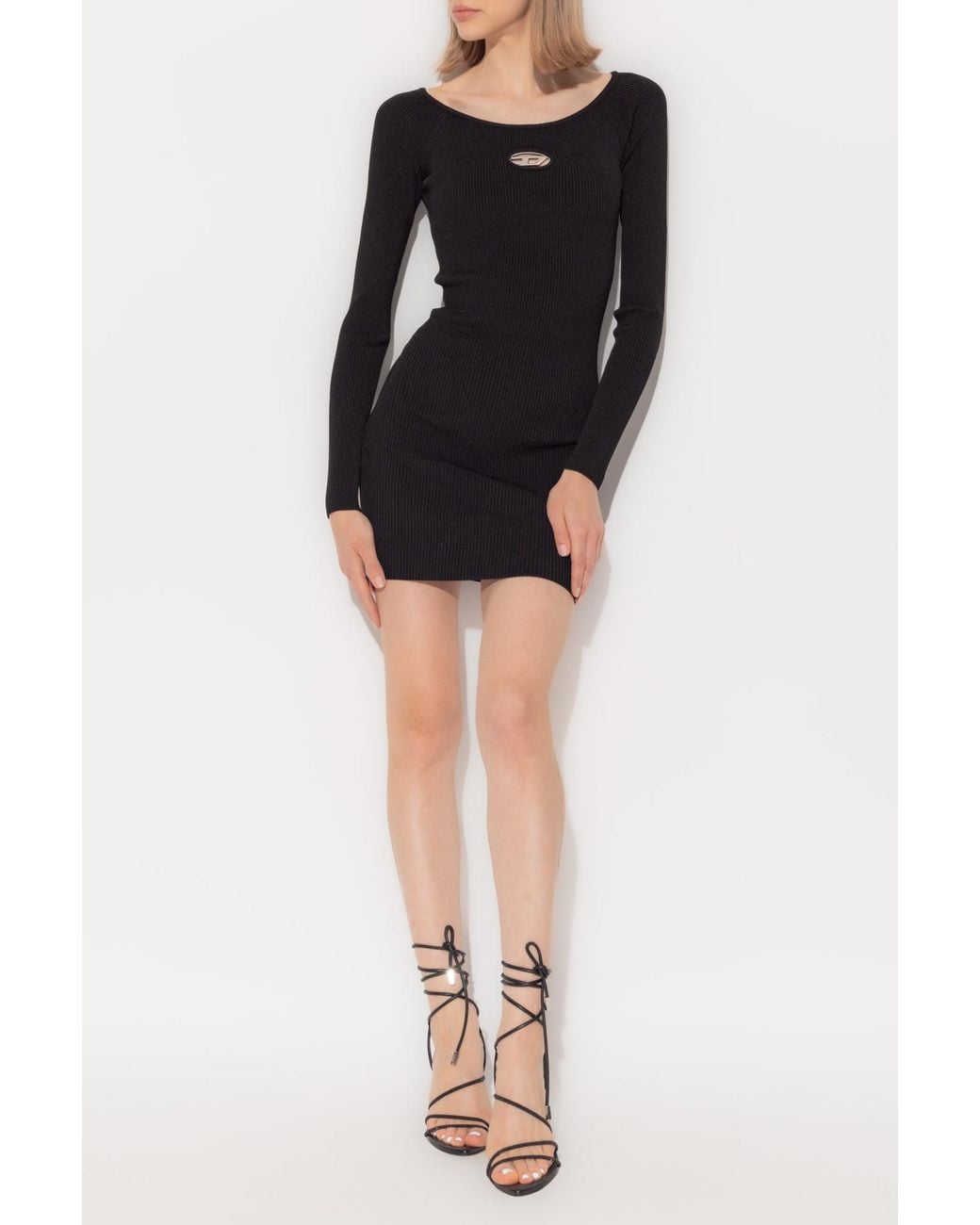 DIESEL Black Short Dress 'M-Vera'