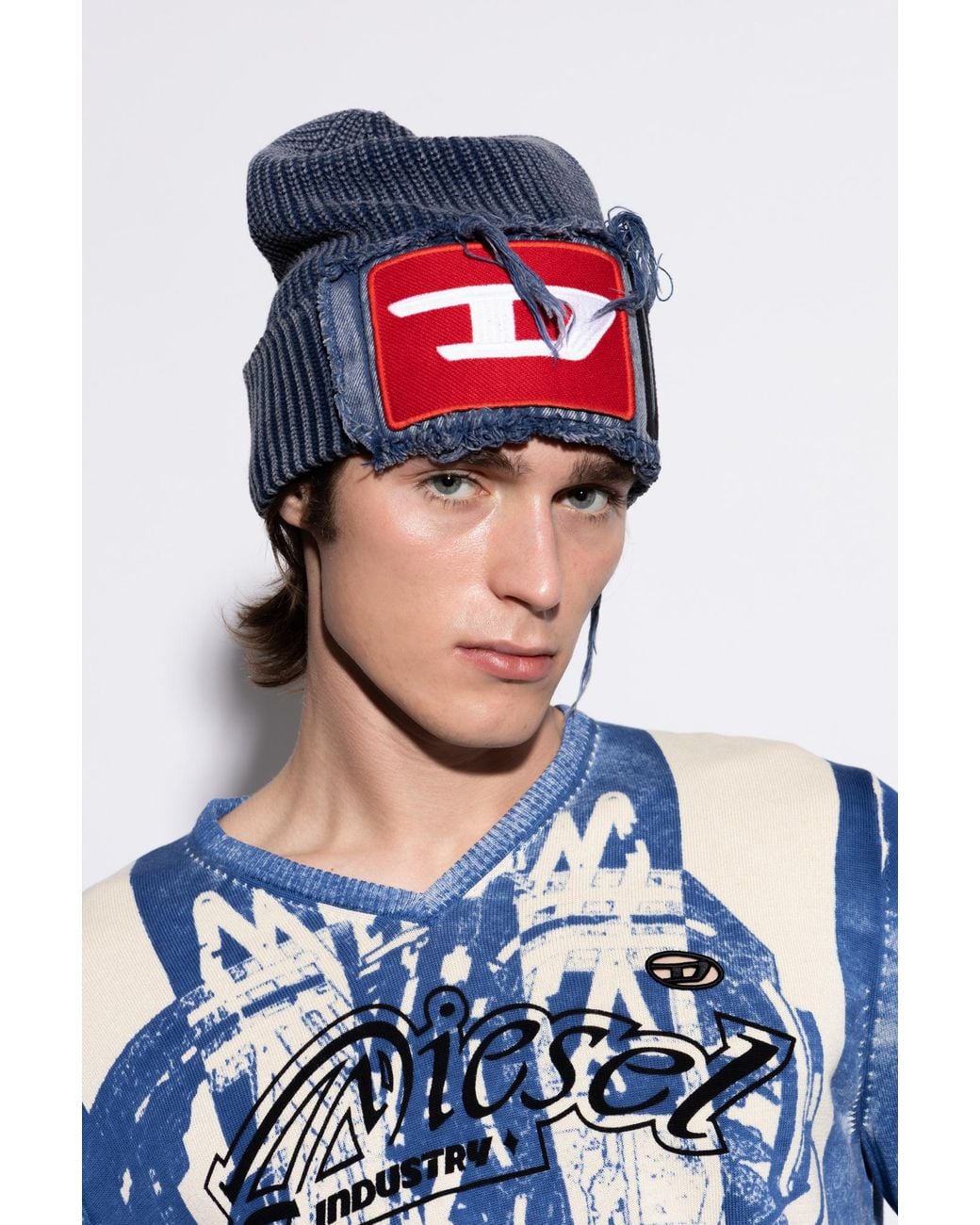 (希少)diesel deformation knitted cap 希少)diesel deformation knitted cap - メルカリ