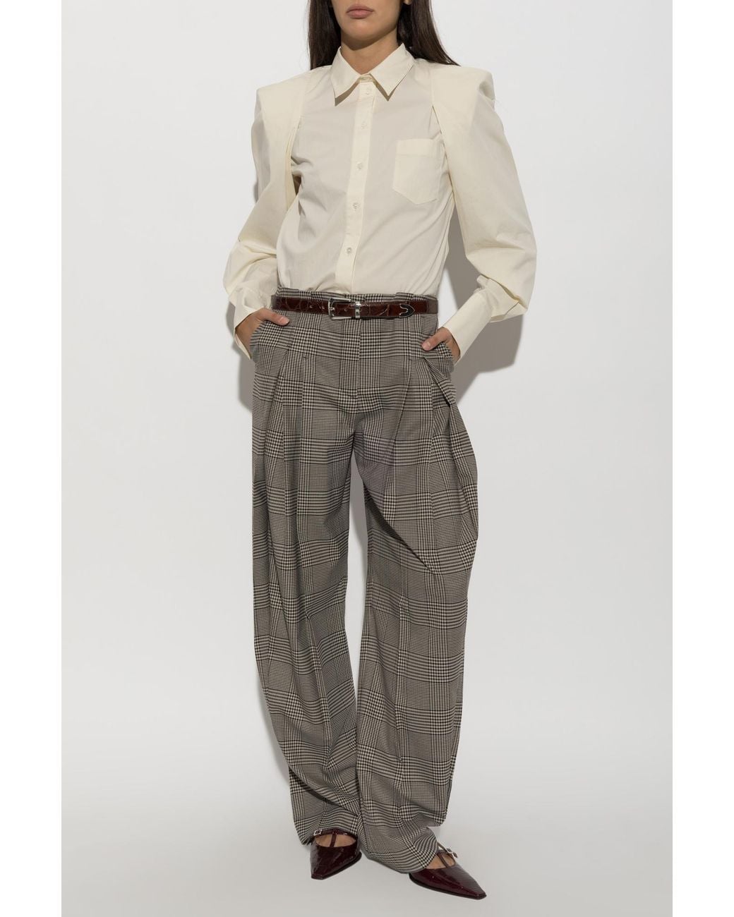 IRO White Lizbeth Shirt