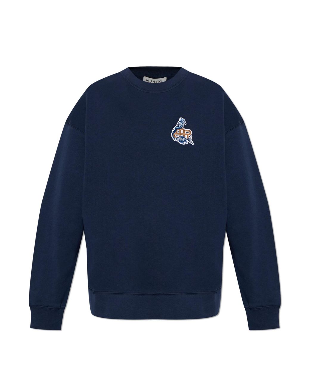 Munthe Blue Nathan Sweatshirt