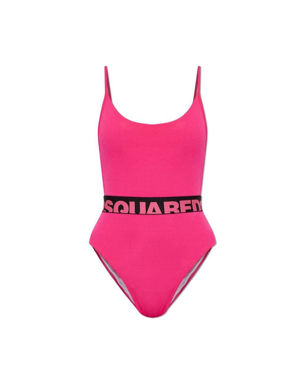DSquared² Pink One-Piece Swimsuit