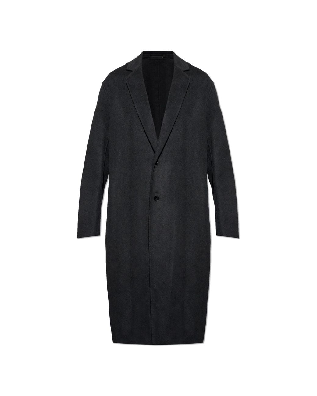 AllSaints Black Wool Coat for men