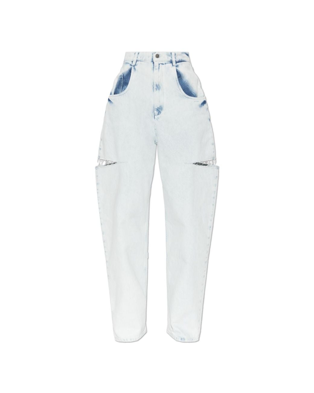 Maison Margiela Blue Jeans With Slits