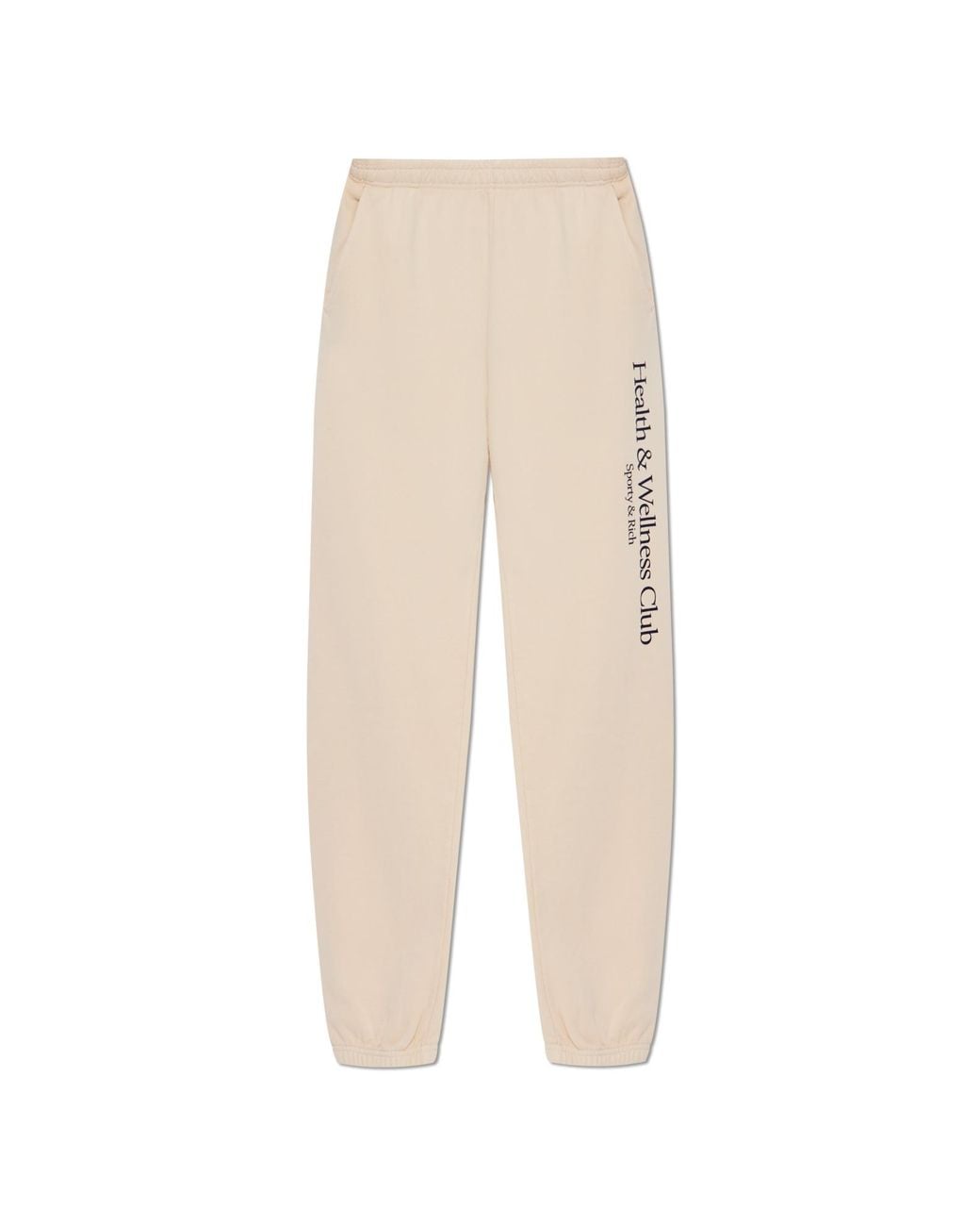 Sporty & Rich White Sweatpants From The Preppy Collection