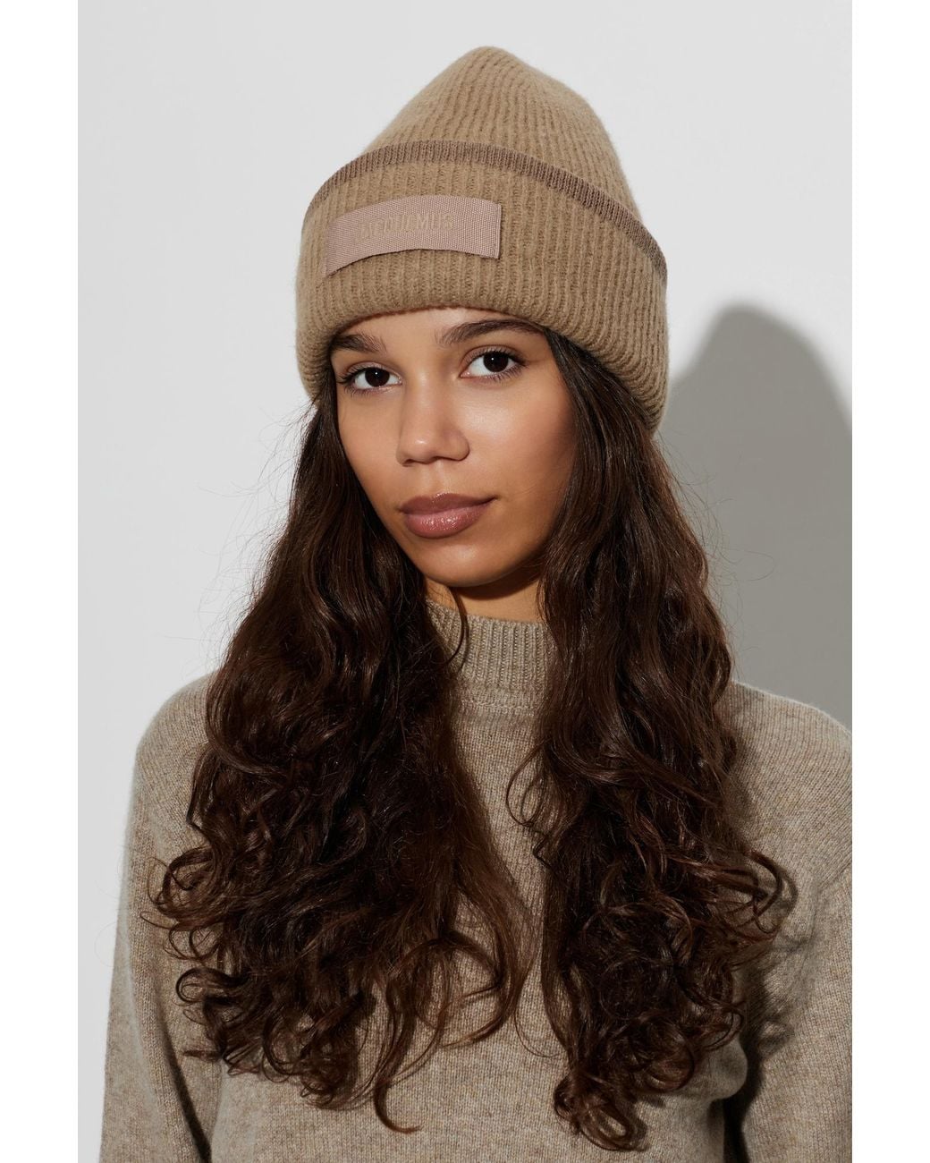 Jacquemus Brown Hat "Gros Grain"