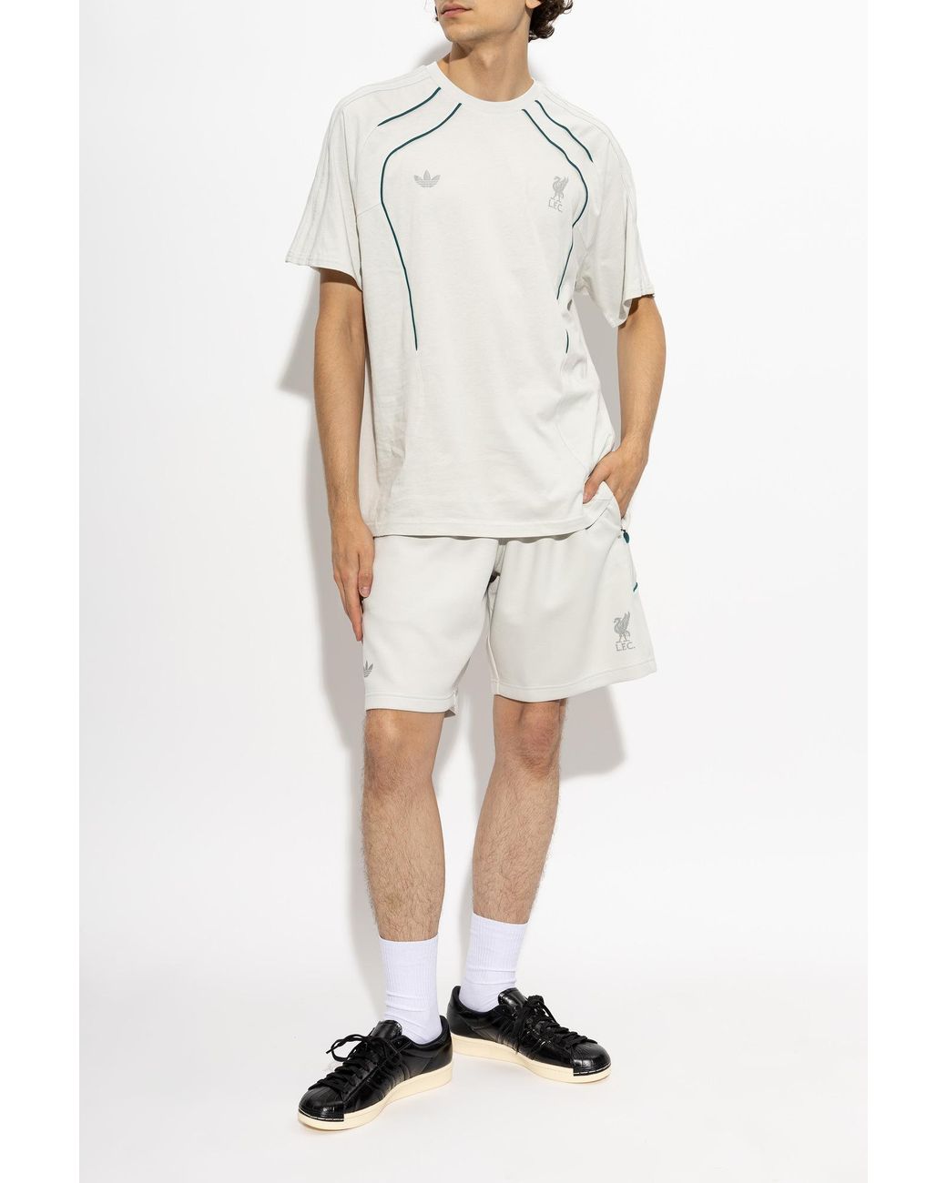 Adidas Originals White Adidas X Liverpool Fc for men