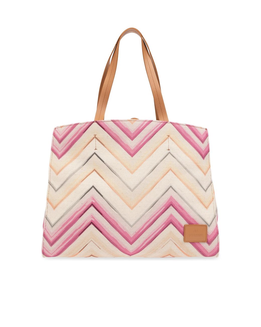 Missoni lamé-effect mini tote bag - Gold