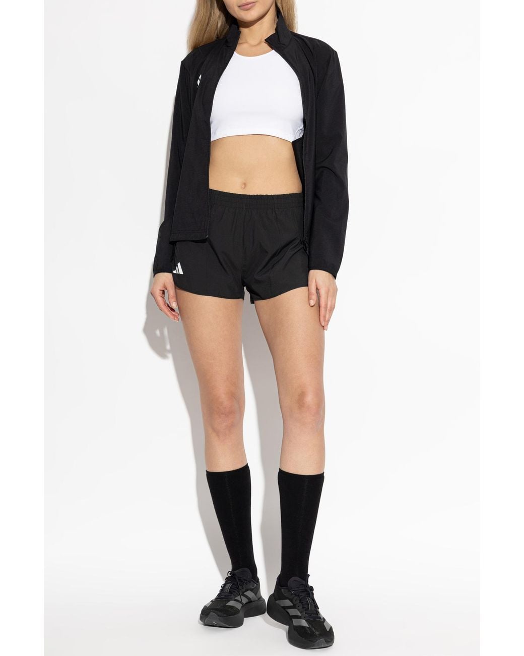 Adidas Originals Black Jacket From The Adizero Collection