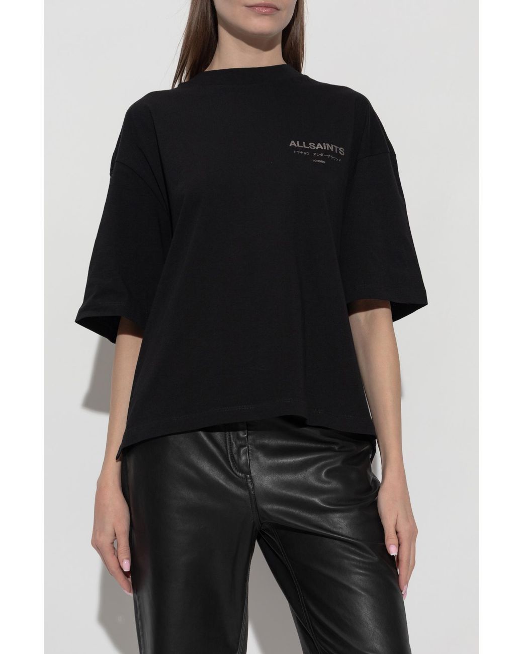 AllSaints Black T-Shirt "Under"