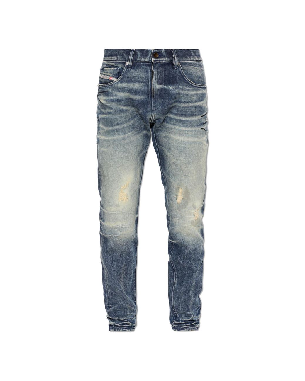 DIESEL Blue '2019 D-Strukt' Jeans for men