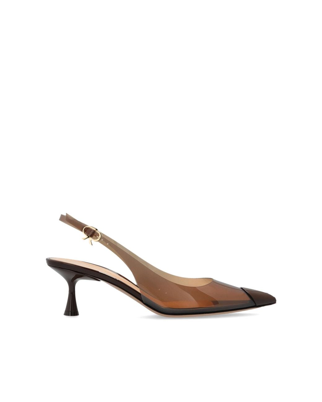 Gianvito Rossi White Heeled Shoes "Diana"