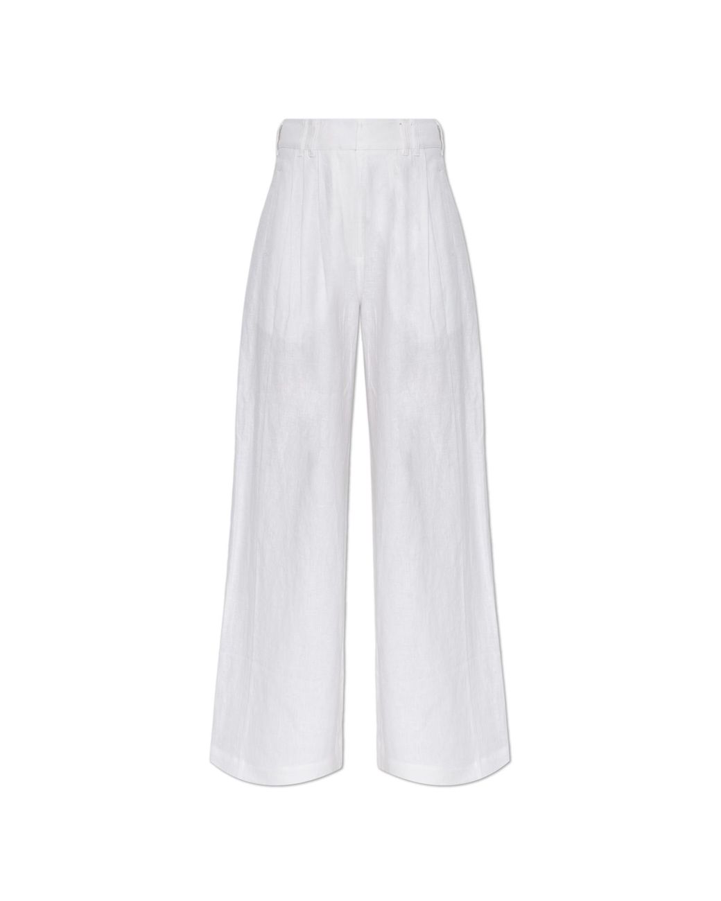 Posse White Parker Trousers