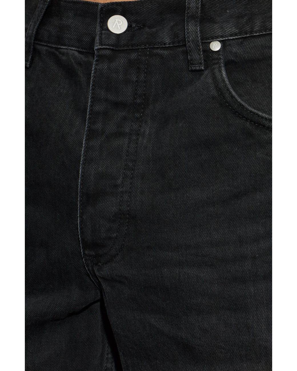 Represent Black Flared Jeans for men