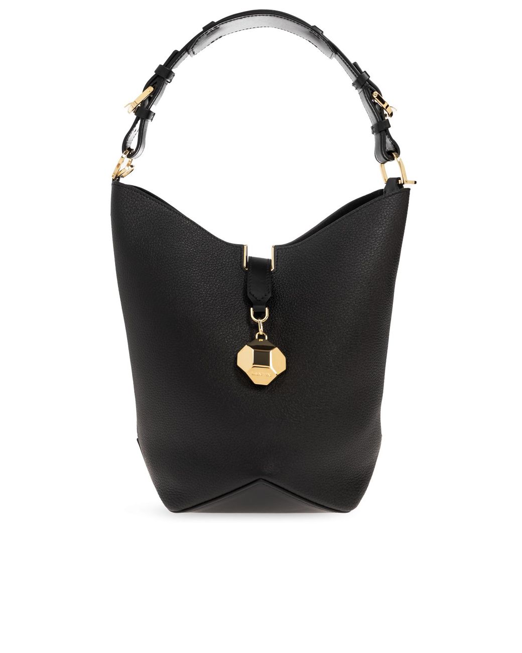 Lanvin Black Shoulder Bag 'Worek'