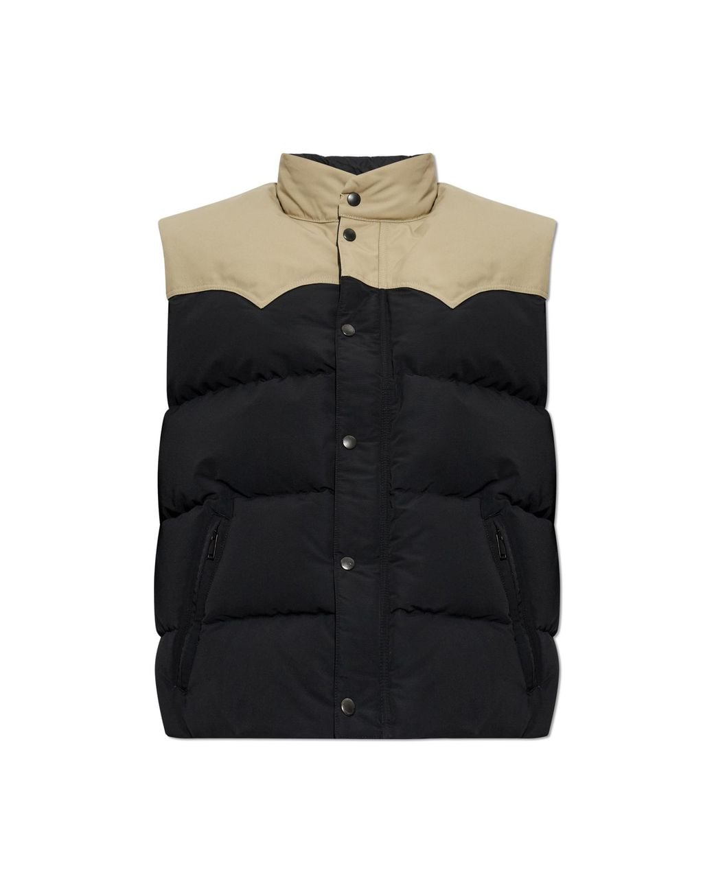 Canada Goose Black Padded Vest 'Douglas' for men