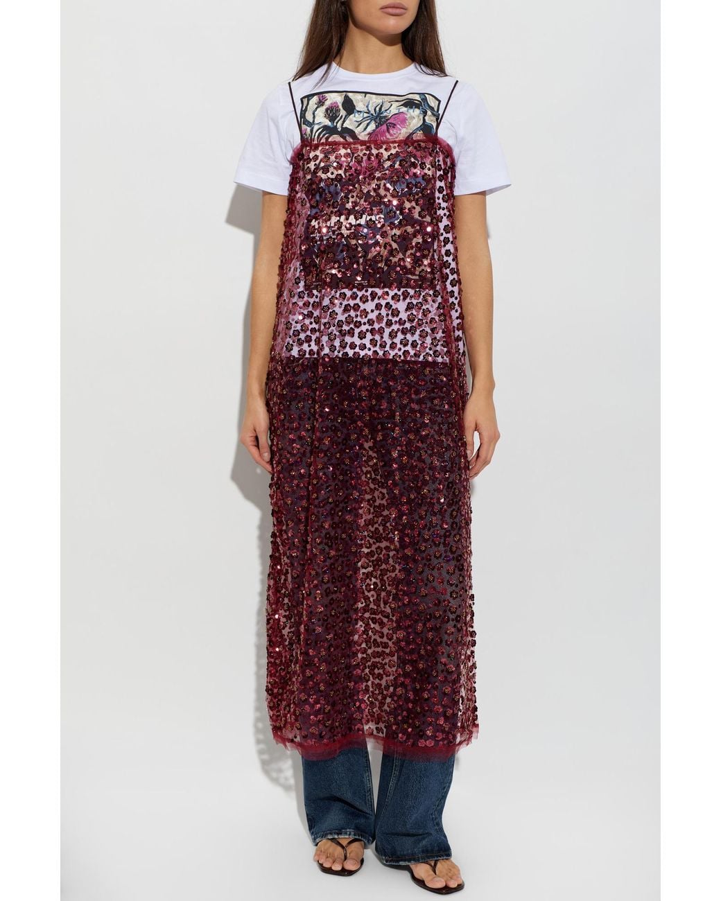 Munthe Red 'Currina' Dress