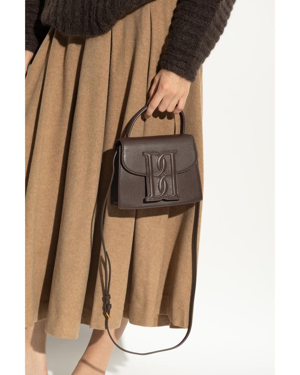 By Malene Birger Brown Handbag "Ramil"