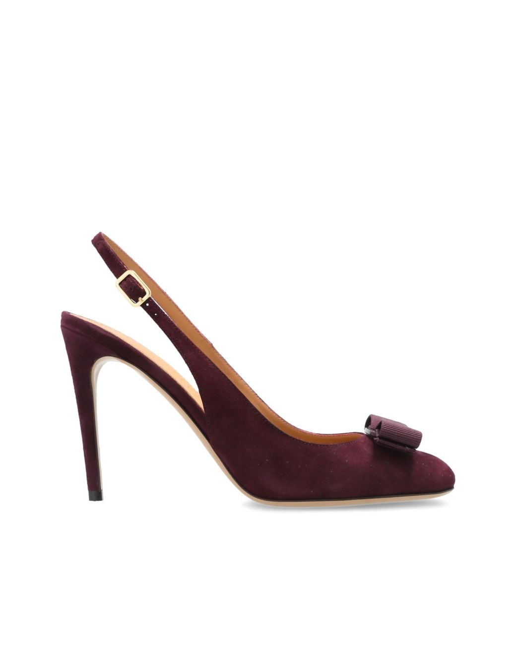 Ferragamo Brown Heeled Shoes 'Vibily'