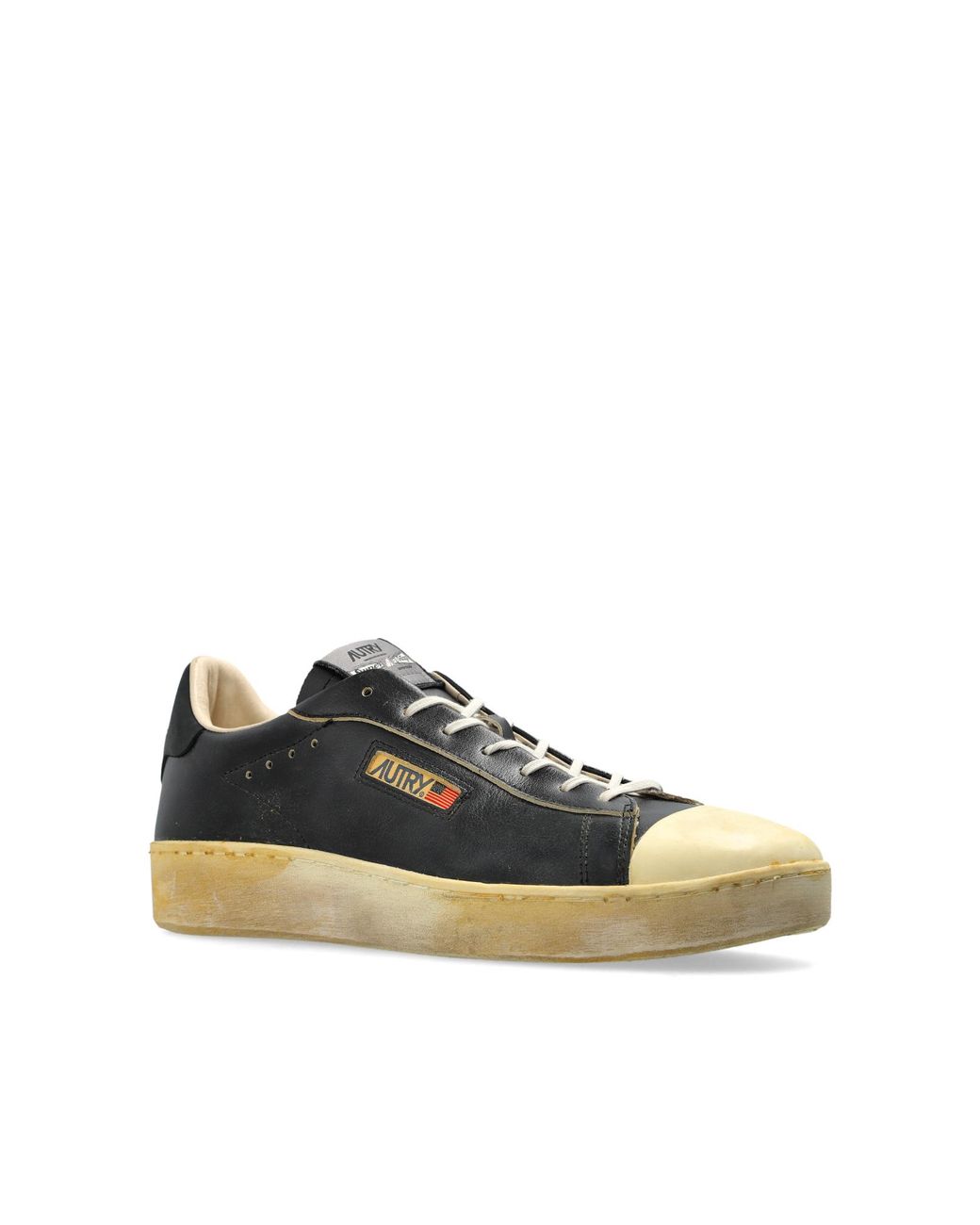 Autry Black 'Dellas' Sports Shoes for men