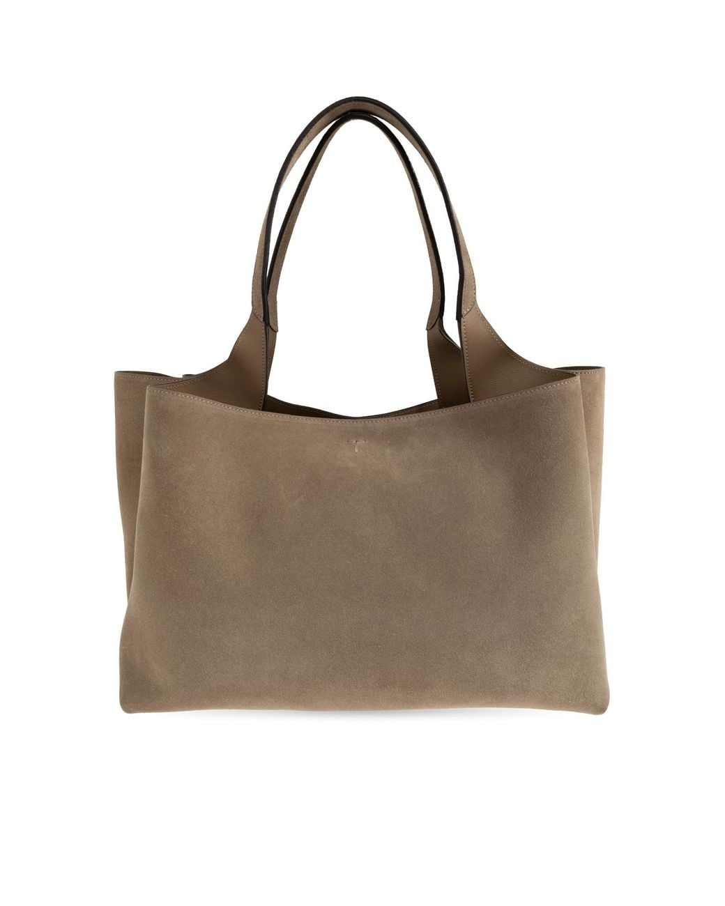 Tod's Brown Suede Bag 'Medium'