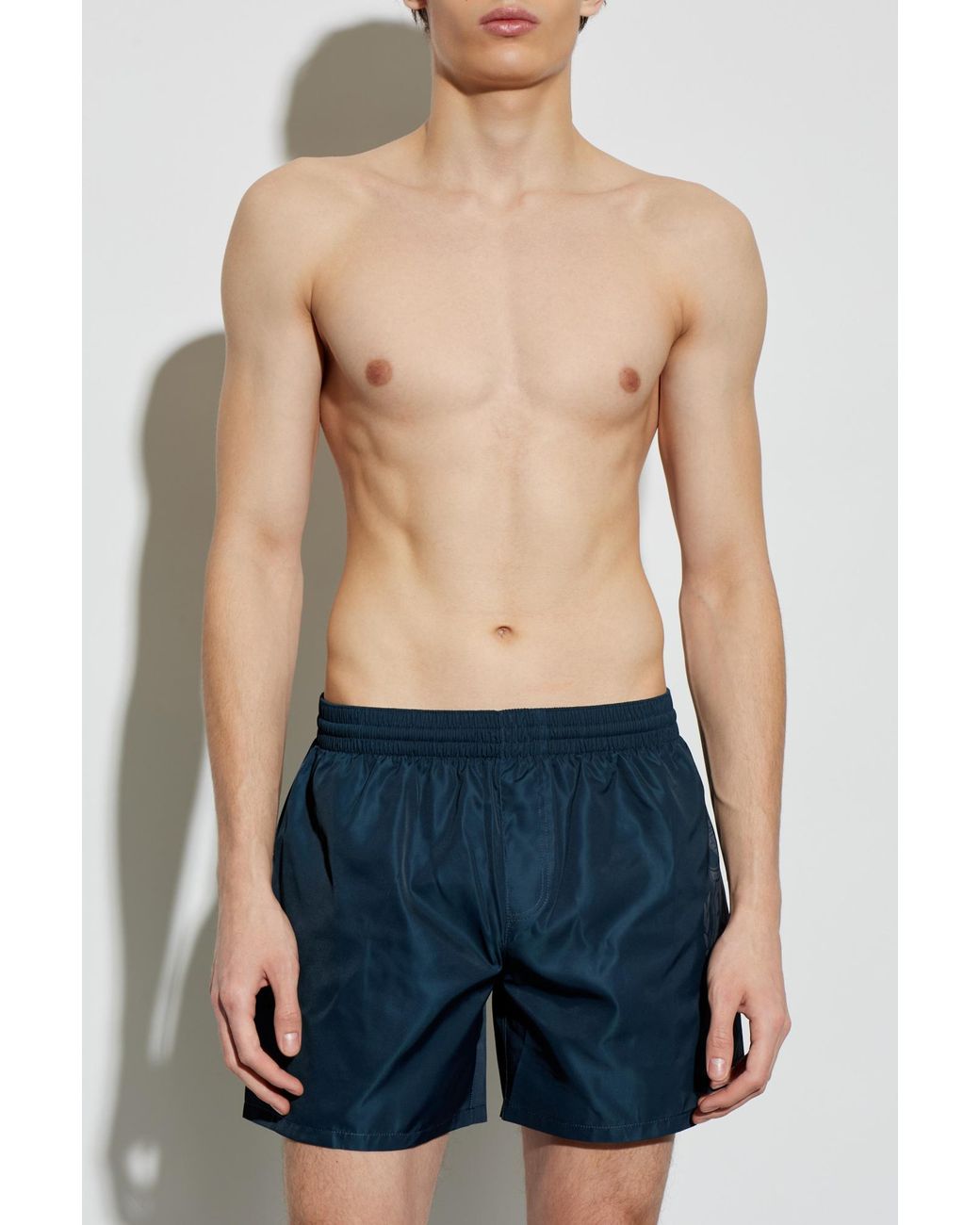 Balmain Blue Swim Shorts for men