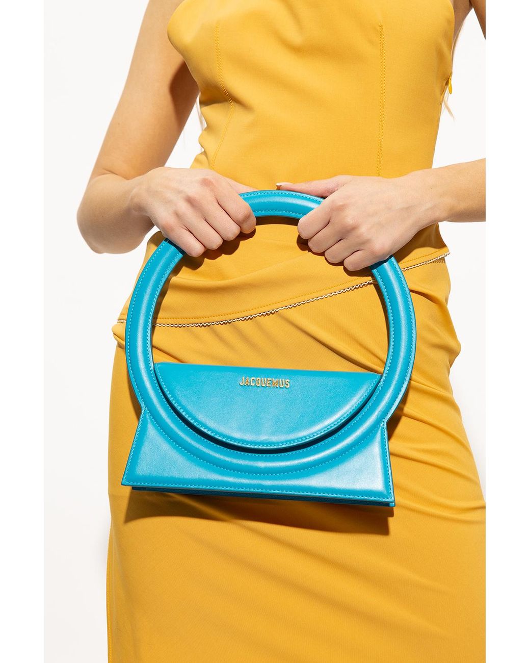 Jacquemus 'le Sac Rond' Shoulder Bag in Blue | Lyst Australia