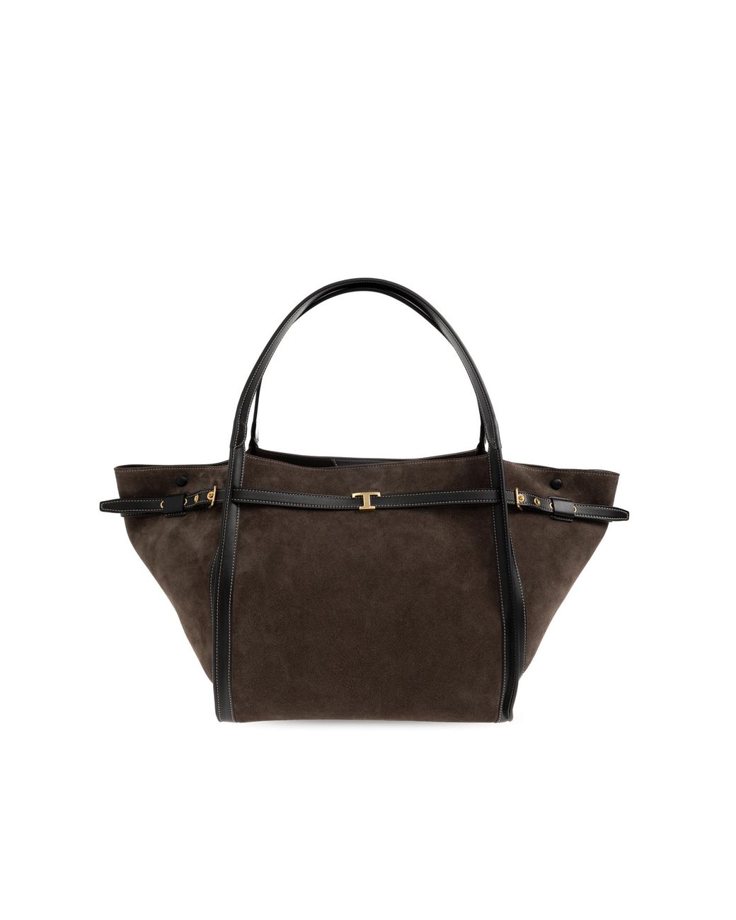Tod's Black Suede Bag 'Medium'