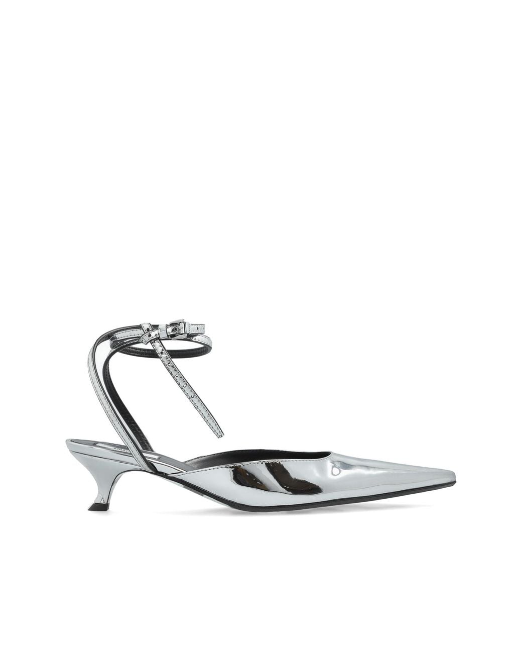 Moschino White Heeled Shoes