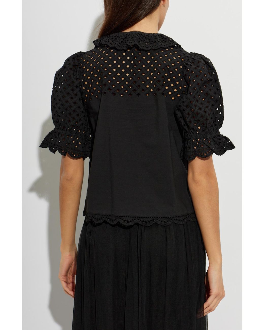 Ulla Johnson Black 'Eloise' Blouse