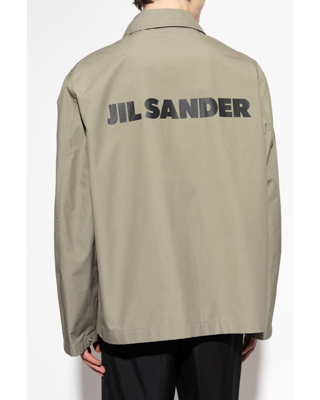 Jil Sander Natural Jacket With Collar for men