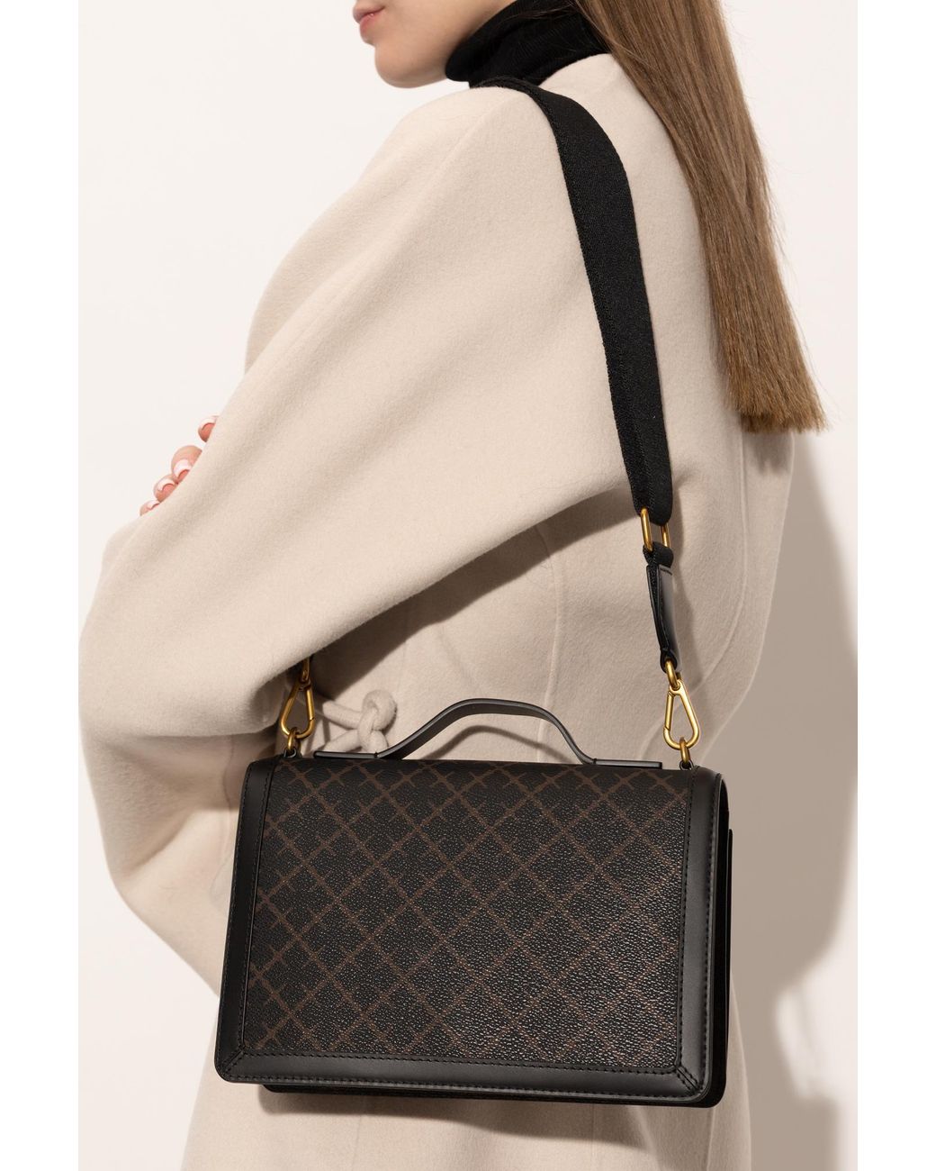 By Malene Birger Black Shoulder Bag 'Loennas'