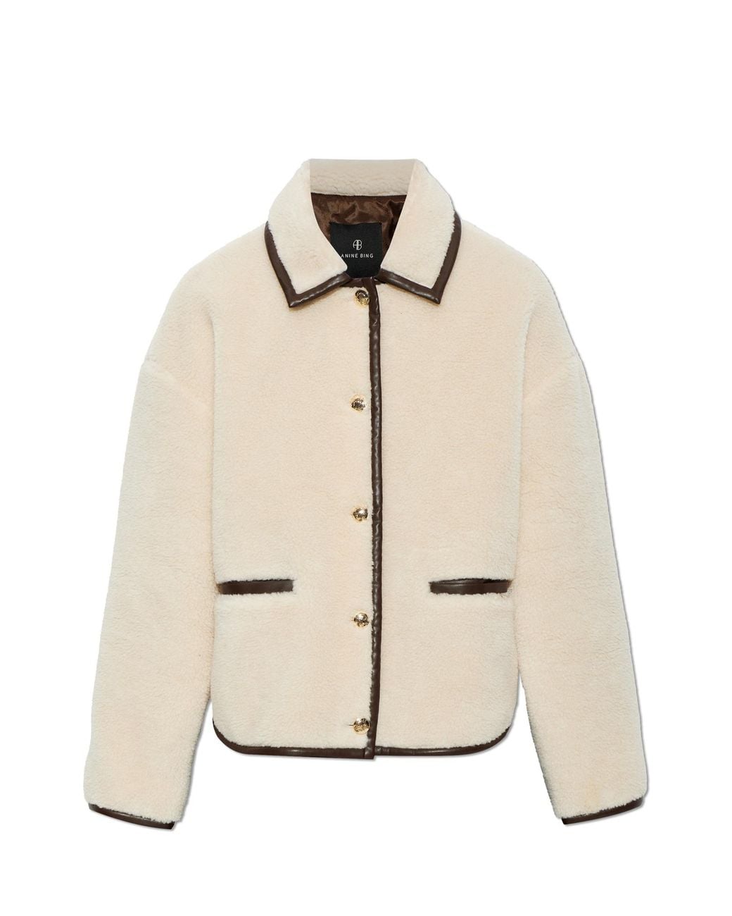 Anine Bing Natural 'Camden' Jacket