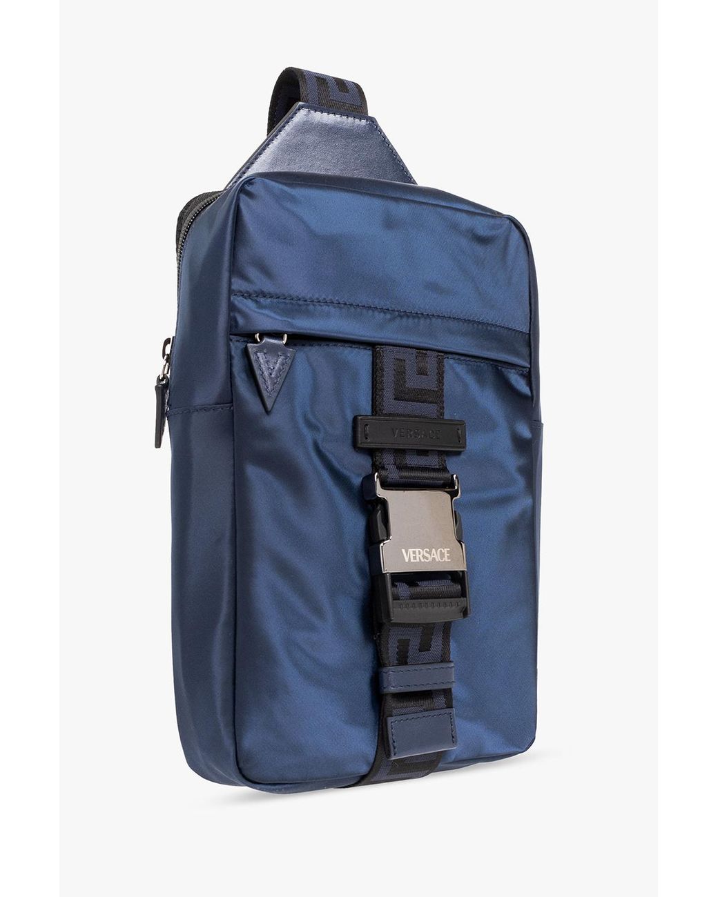 Navy blue cheap versace backpack