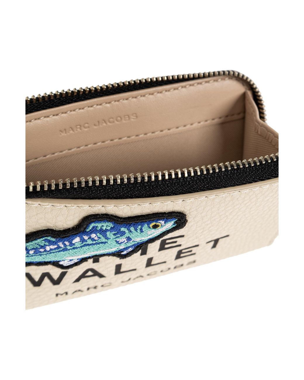 Marc Jacobs Natural Wallet With Patch
