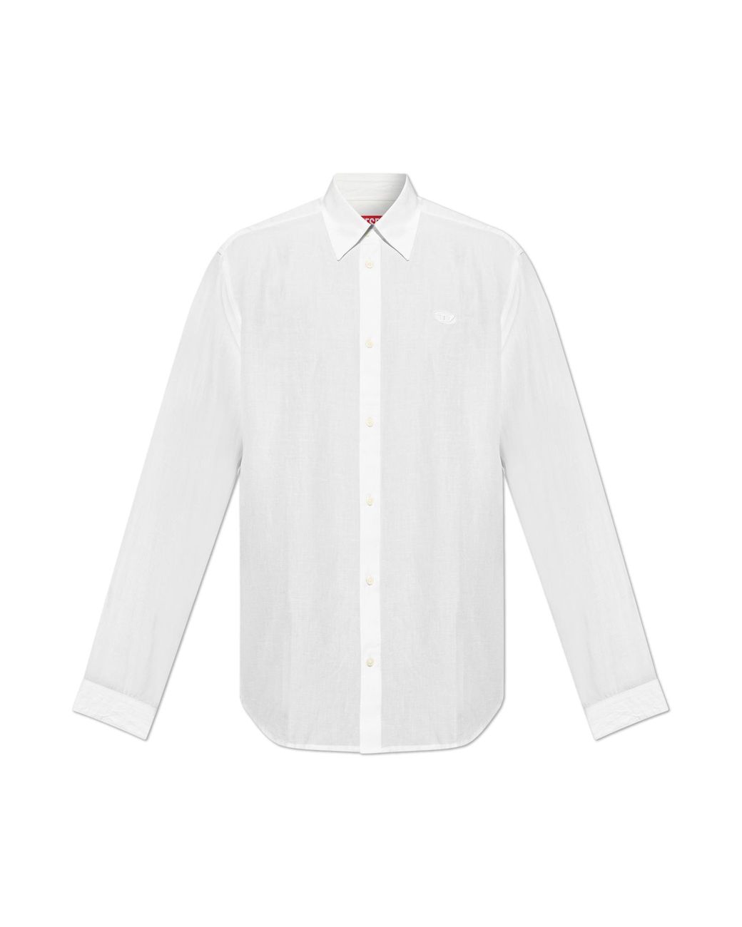 DIESEL White Shirt 'S-Simply-Pgbs' for men