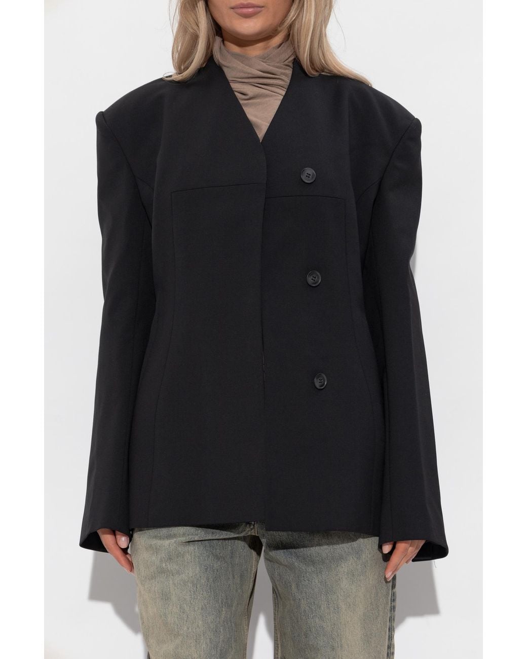 Entire studios Black Tailored Blazer