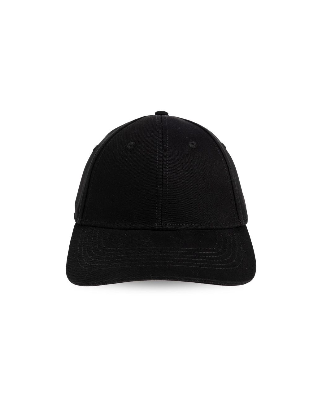 Palm Angels Black Baseball Cap for men