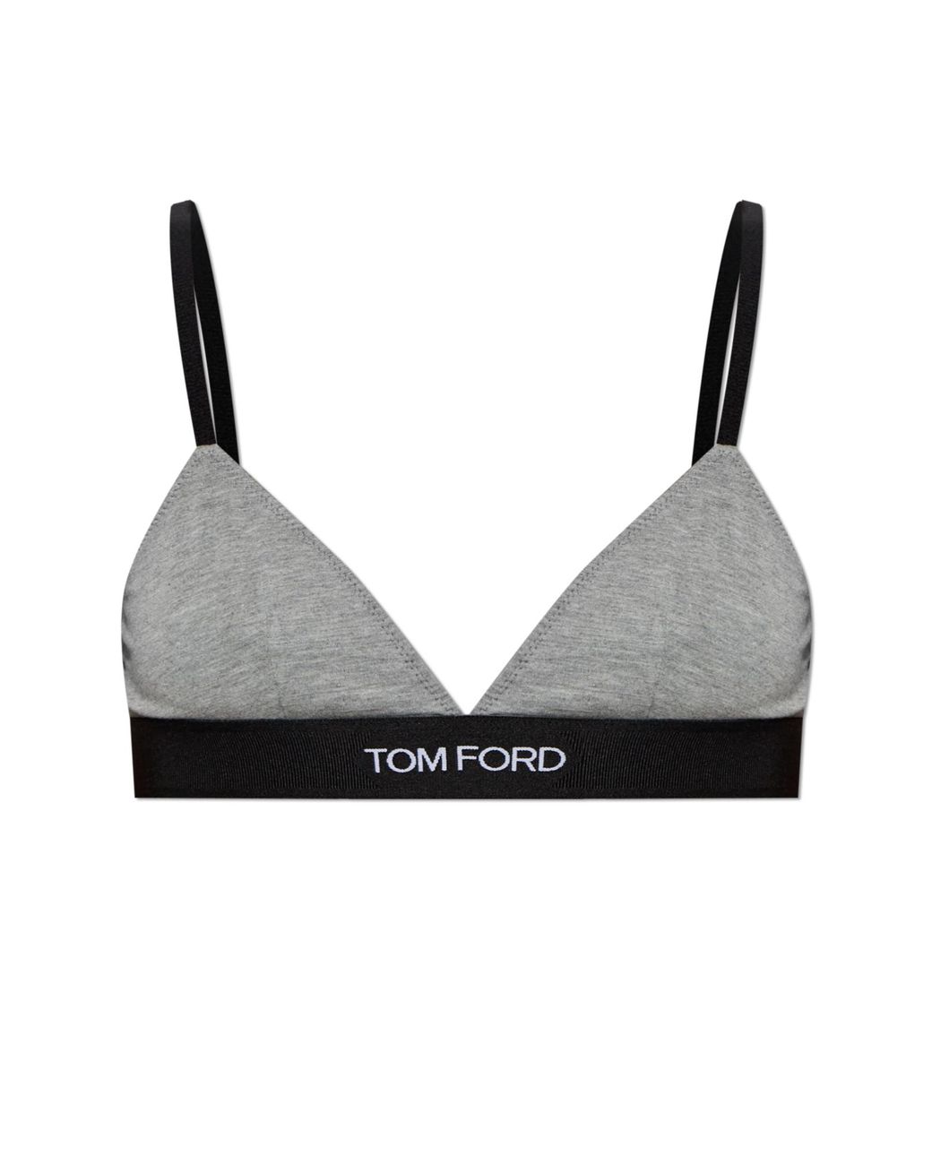Tom Ford Black Bra With Logo