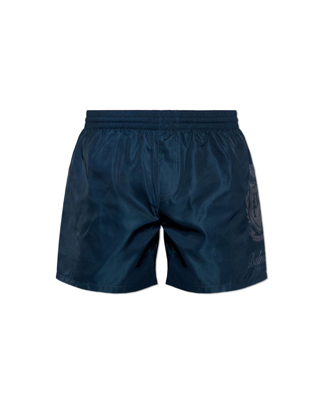 Balmain Blue Swim Shorts for men